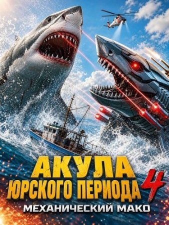 Акула Юрского периода 4: Механический Мако (2026) Jurassic Shark 4: Metal Machine Mako